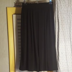Black "goucho" pants